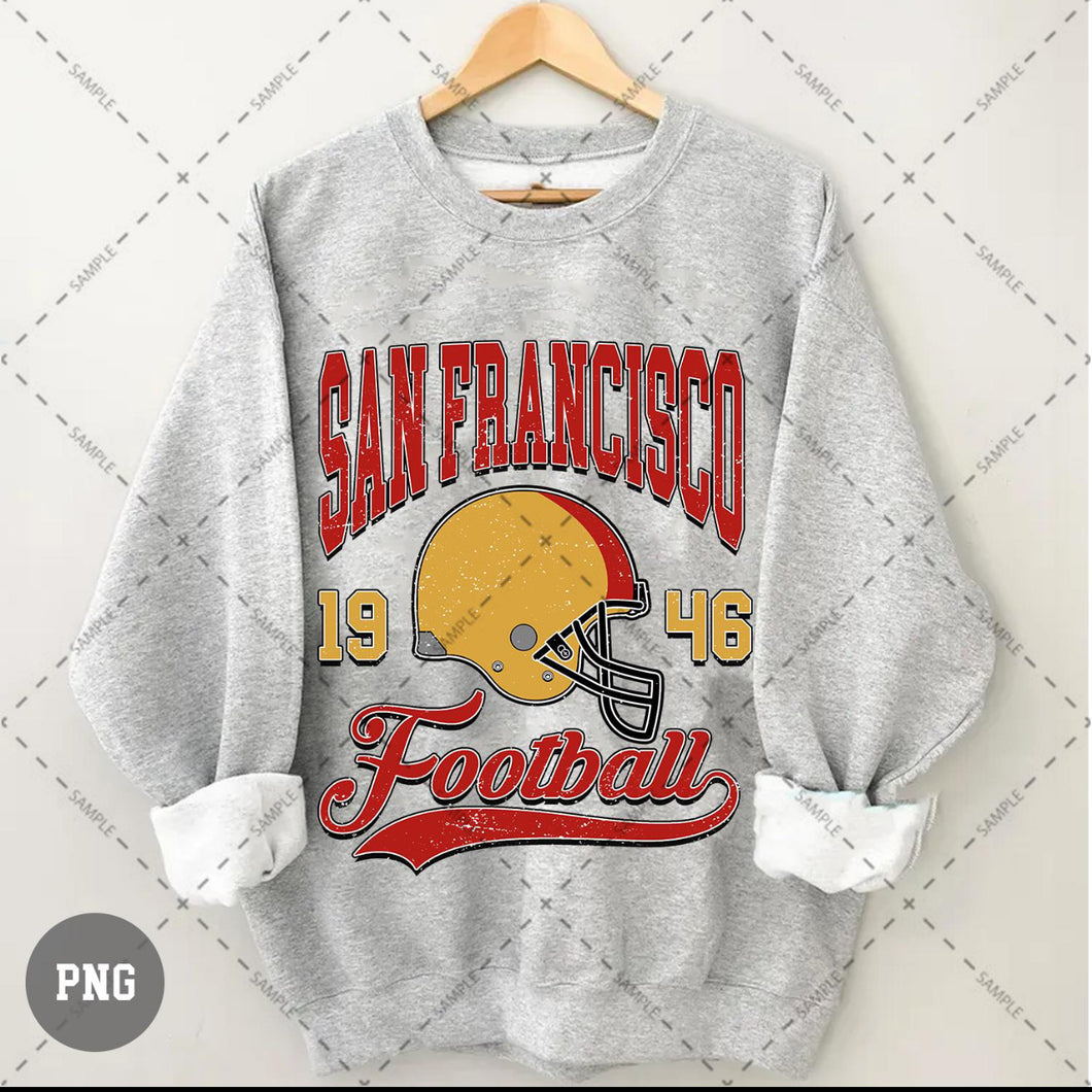 Vintage football sweatshirt (comment at checkout what team)