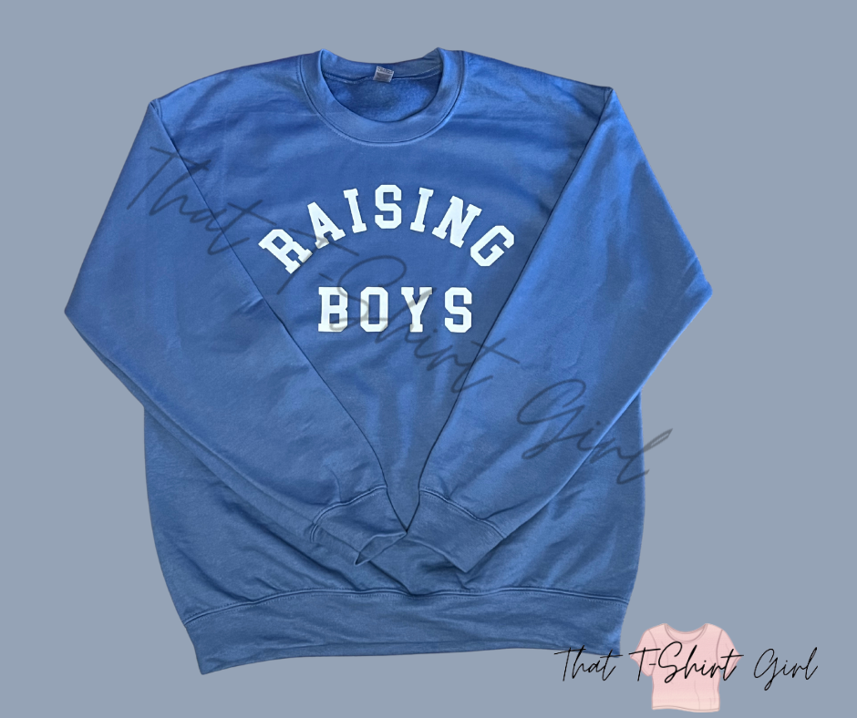 Raising boys crewneck